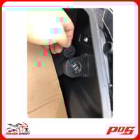 دراجة نارية كروز من باور سبورت احمر - STORM