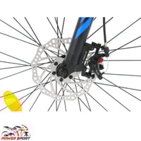 سيكل هوائي قابل للطي هجين لون ازرق بأسود