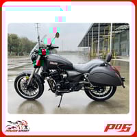 دراجة نارية كروز من باور سبورت اسود - STORM