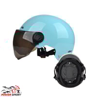 خوذة حماية للدبابات لون أزرق