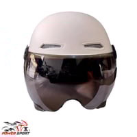 خوذة حماية للدبابات لون أبيض