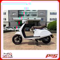 دراجة نارية فزبة عجيب الإيطالي لون أبيض - VISBA150