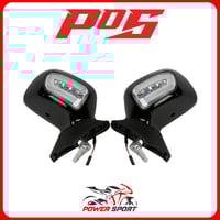 طقم مرايا قولد + ليد فلشر موديل 2001 - 2017