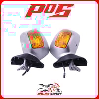 طقم مرايا قولد سلفر + فلشر برتقالي موديل 2001 - 20...