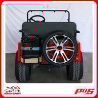 سيارة ميني جيب 4 عجلات 150CC - لون احمر - Mini Jee...