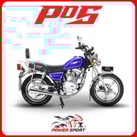 دراجة نارية GN اباتشي كوبرا الزلزال 150 لون ازرق