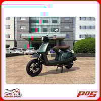 دراجة نارية فزبة عجيب الإيطالي لون أخضر - VISBA150