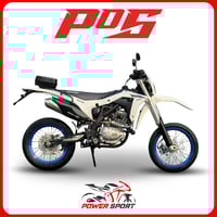 دراجة نارية صحراوي DR باور سبورت SM300 - لون ابيض