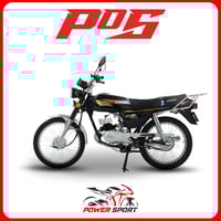 دراجة نارية اكس 100 باورسبورت لون أسود - AX100