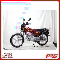 دراجة نارية المدفع مطور 2025 لون أحمر - CG125