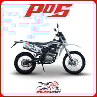 دراجة نارية صحراوي باور سبورت 250cc - لون أبيض بــ...