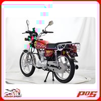 دراجة نارية المدفع مطور 2025 لون أحمر - CG125