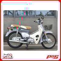 دراجة نارية كلاسيك شبيه الهوندا 110 لون اسمنتي - W...