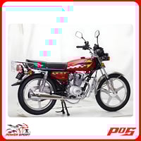 دراجة نارية المدفع مطور 2025 لون أحمر - CG125