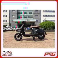 دراجة نارية فزبة عجيب الإيطالي لون أسود - VISBA150