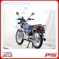 دراجة نارية المدفع مطور 2025 لون أزرق - CG125