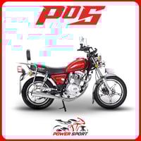 دراجة نارية GN اباتشي كوبرا الزلزال 150 لون أحمر