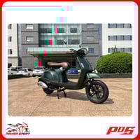 دراجة نارية فزبة عجيب الإيطالي لون أخضر - VISBA150