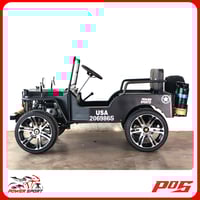 سيارة ميني جيب 4 عجلات 150CC - لون اسود - Mini Jee...