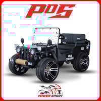 سيارة ميني جيب 4 عجلات 150CC - لون اسود - Mini Jee...