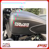 دراجة نارية كروز من باور سبورت اسود - STORM