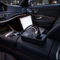 محول سيارة 200 واط من TiKNAL – شواحن USB و PD ومقب...