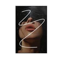 لوحة جدارية LED - تأمل خفي