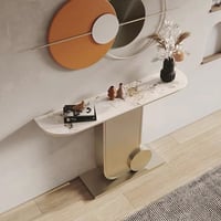 طاولة كونسول- ذهبي