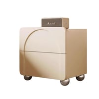 طاولة جانبية سرير, ابيض ، 50 سم