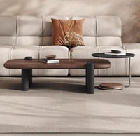 طاولة قهوة من قطعتين - إيليت وود