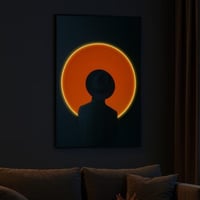 لوحة جدارية LED - طيف الغروب