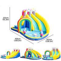 العاب هوائية - مستوحاة من عالم اليونيكورن