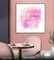 لوحة جداريه - ثقة وإنجاز