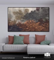 لوح جداريه - غابة الخريف