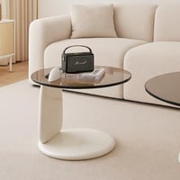 طاولات خدمة قزاز - نيو كلاسيك ابيض