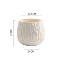 حوض نباتات - خطوط منحنية