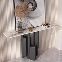 كونسول رخام - اسود