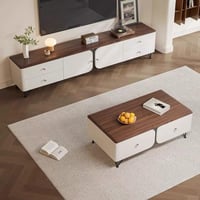 طاولة تلفاز خشبيه - 160 سم