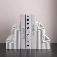 مسند كتب - أبيض