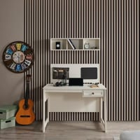 طاولة دراسية مع رف علوي , سنو