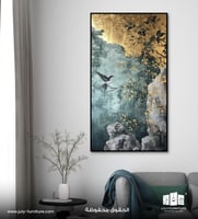 لوحة جدارية -ظلال الغموض