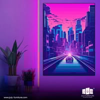 لوحة - قلب المدينة