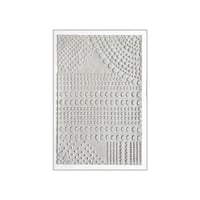 ديكور جداري جبسي، إيقاع النقاط