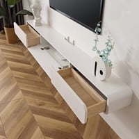 طاولة تلفزيون معلقة , 110 سم