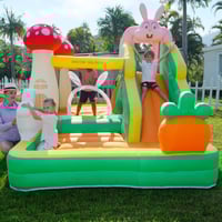 العاب هوائية - بتصميم الأرنب والفطر