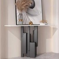 كونسول رخام - اسود