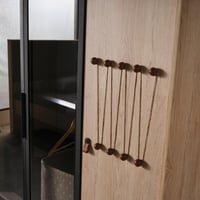 خزانة ملابس 3 ابواب , وودز