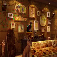 مجموعة لوحات فرعونية