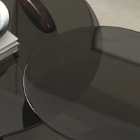 طاولات قهوة اسود ، قطعتين