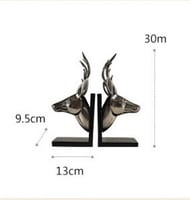 مسند كتب ، غزالان ، قطعتين